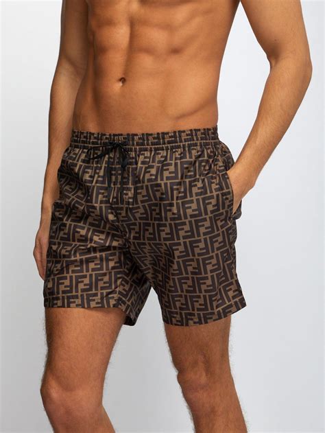 short de bain fendi homme|Short de bain .